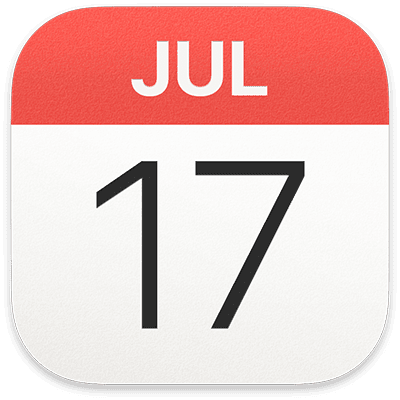 Apple Calendar logo